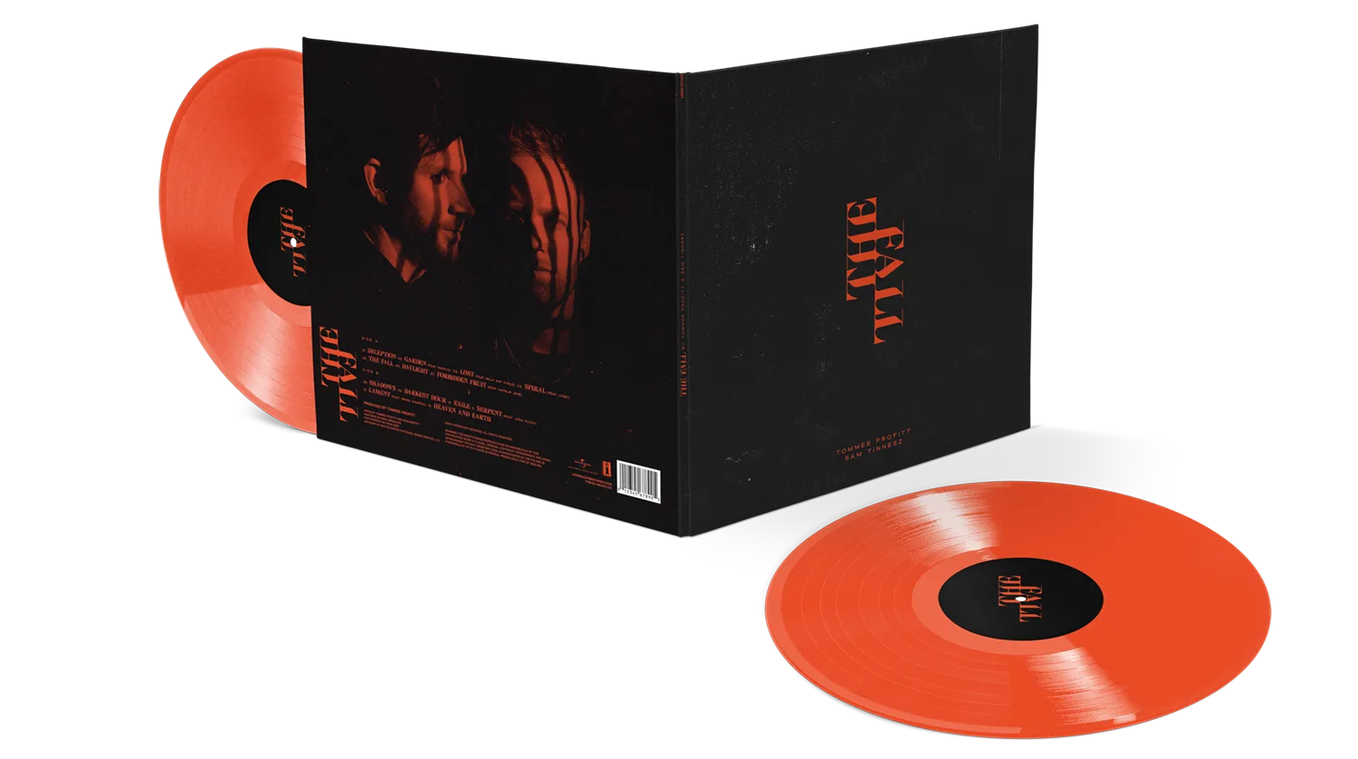 The Fall vinyl packaging, exterior back